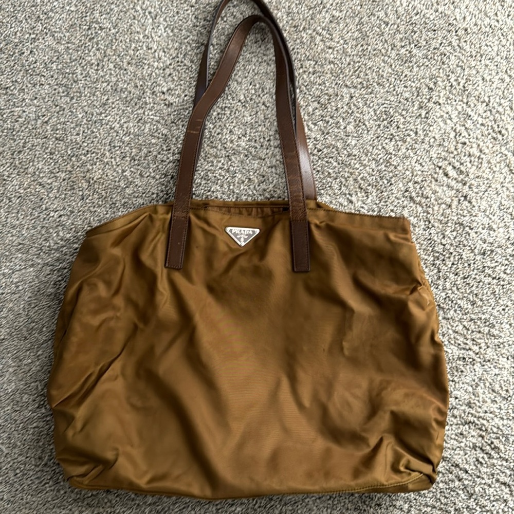Prada Brown Tote Bag